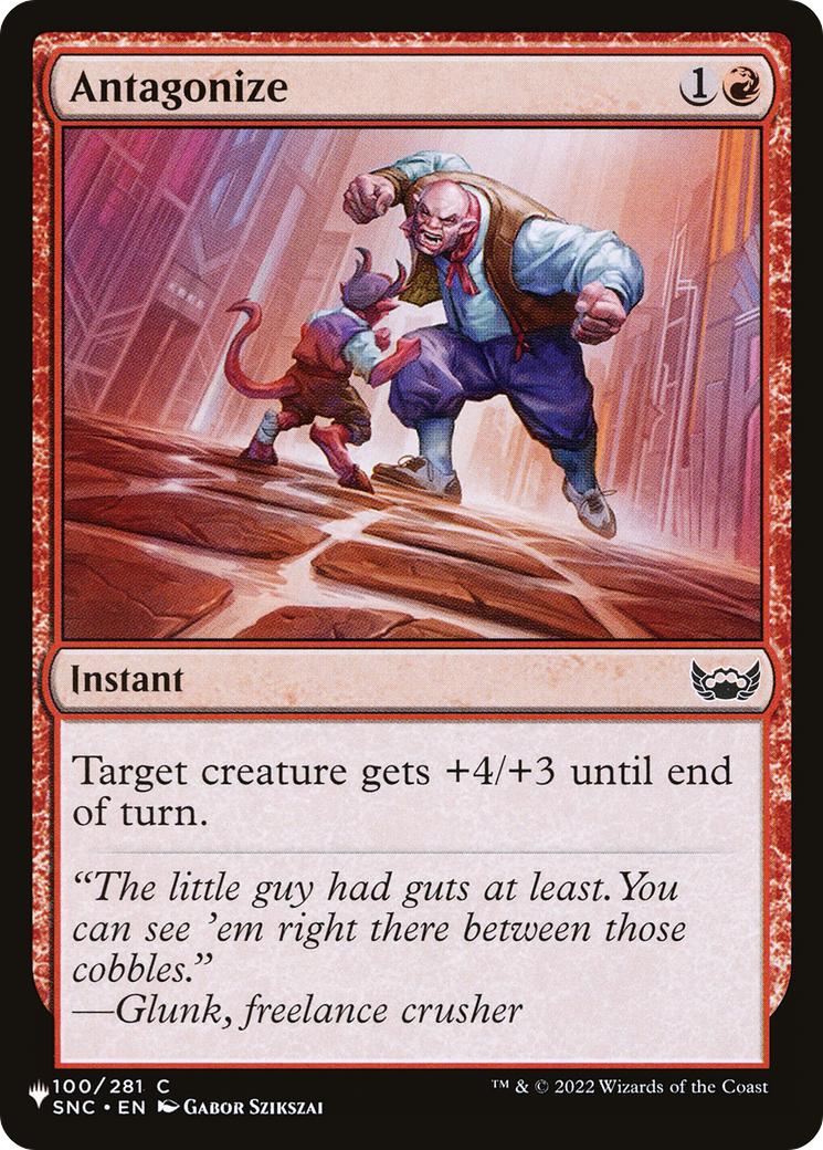 Antagonize [The List] - Destination Retro