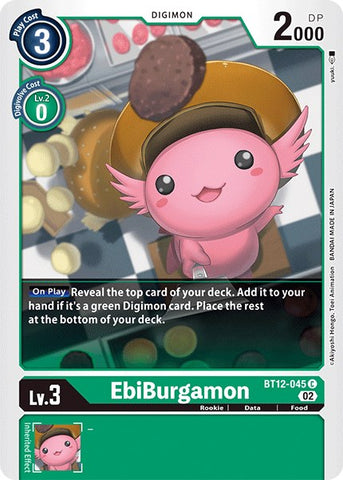 EbiBurgamon [BT12-045] [Across Time] - Destination Retro