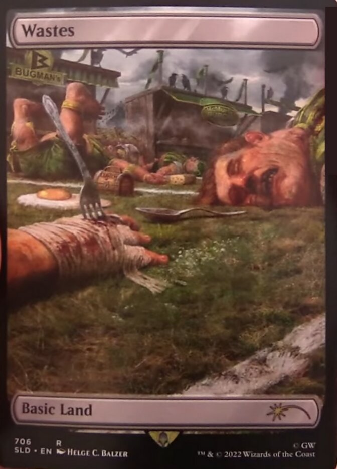 Wastes (706) (Extended Art) [Secret Lair Drop Promos] - Destination Retro