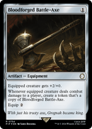 Bloodforged Battle-Axe (Surge Foil) [Fallout] - Destination Retro