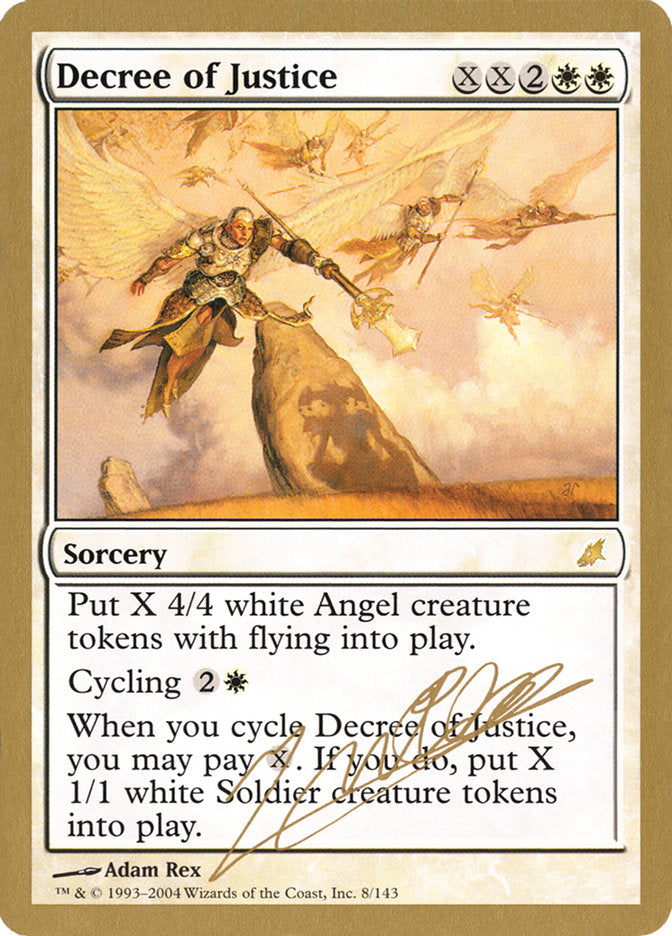 Decree of Justice (Julien Nuijten) [World Championship Decks 2004] - Destination Retro
