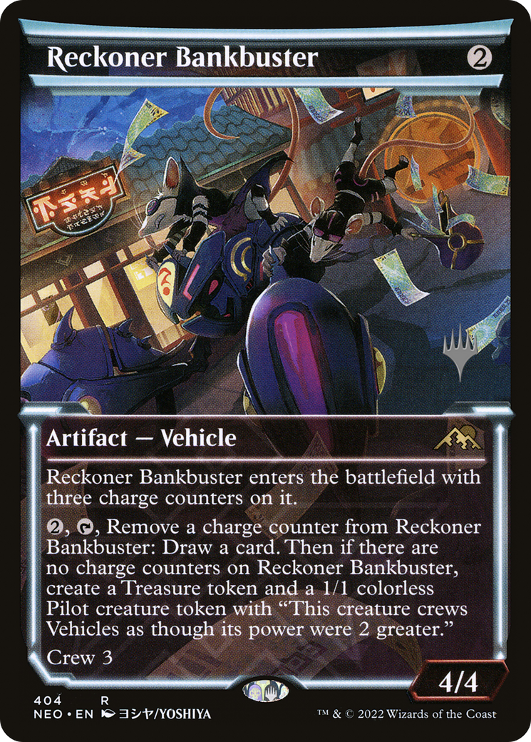 Reckoner Bankbuster (Showcase) [The Brothers' War Promos] - Destination Retro