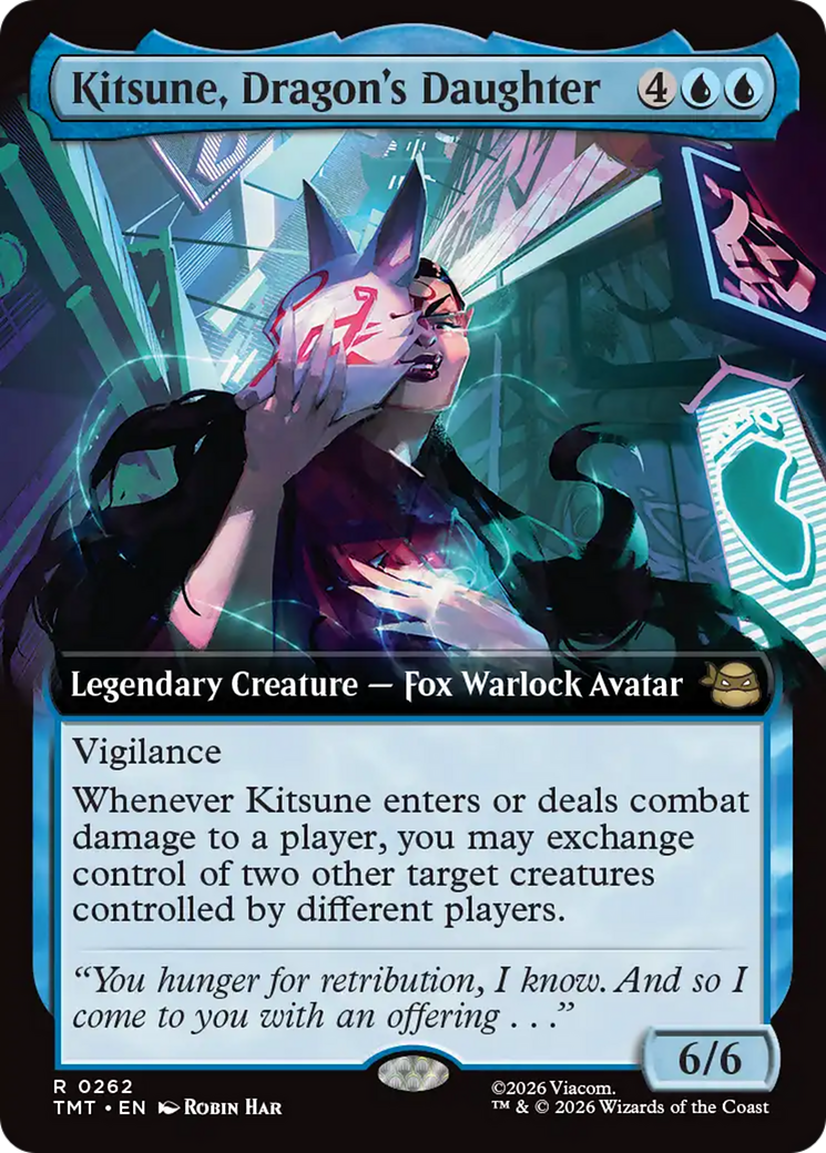 Kitsune, Dragon's Daughter (Extended Art) [Teenage Mutant Ninja Turtles] - Destination Retro