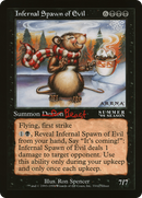 Infernal Grasp Art Card [Innistrad Remastered Art Series] - Destination Retro