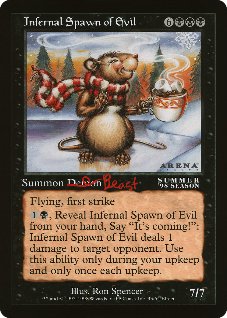 Infernal Grasp Art Card [Innistrad Remastered Art Series] - Destination Retro