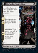 Okiba Reckoner Raid // Nezumi Road Captain [Kamigawa: Neon Dynasty] - Destination Retro
