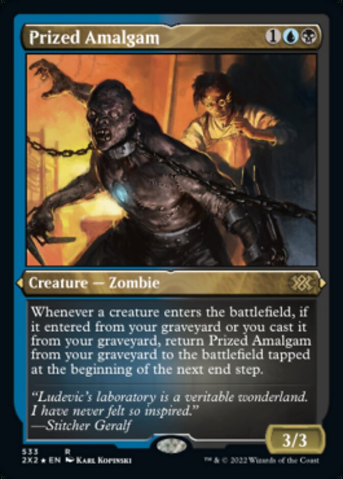 Prized Amalgam (Foil Etched) [Double Masters 2022] - Destination Retro