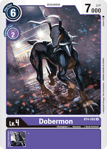 Dobermon [BT4-082] [Great Legend] - Destination Retro