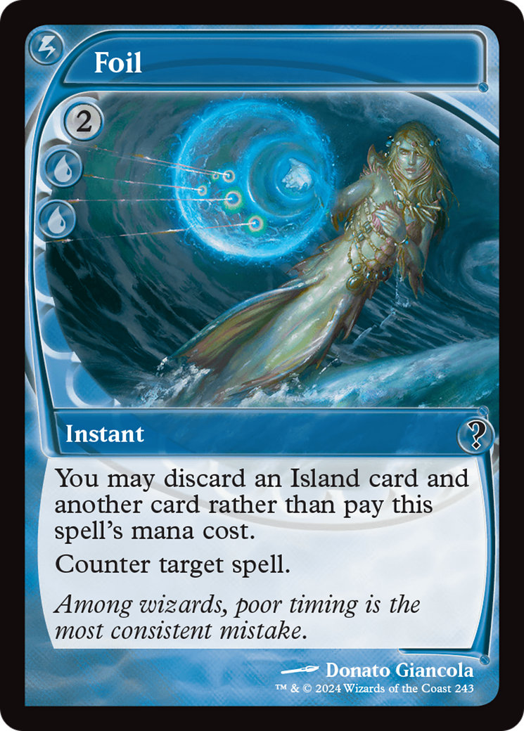 Foil (Future Sight) [Mystery Booster 2] - Destination Retro