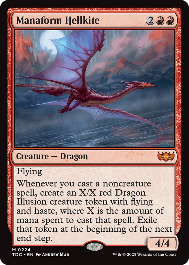 Manaform Hellkite [Tarkir: Dragonstorm Commander] - Destination Retro