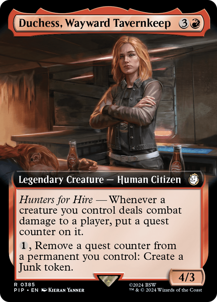 Duchess, Wayward Tavernkeep (Extended Art) [Fallout] - Destination Retro