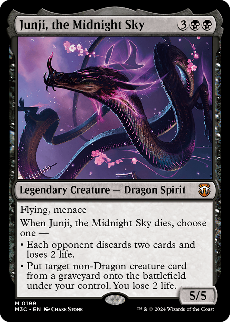 Junji, the Midnight Sky (Ripple Foil) [Modern Horizons 3 Commander] - Destination Retro