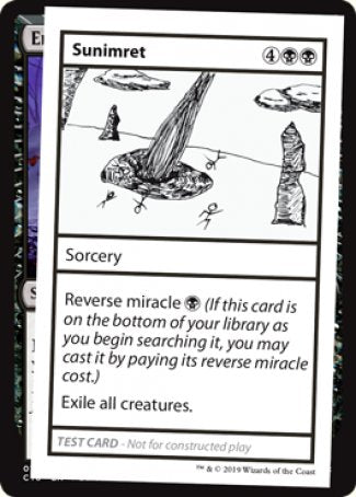 Sunimret (2021 Edition) [Mystery Booster Playtest Cards] - Destination Retro