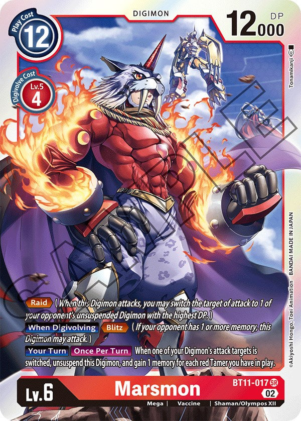 Marsmon [BT11-017] [Dimensional Phase] - Destination Retro
