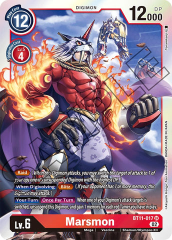 Marsmon [BT11-017] [Dimensional Phase] - Destination Retro
