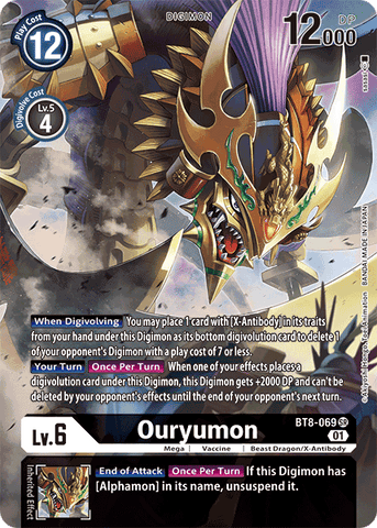 Ouryumon [BT8-069] (Alternate Art) [New Awakening] - Destination Retro