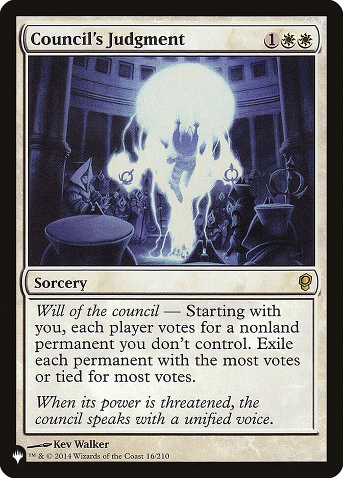 Council's Judgment [The List] - Destination Retro