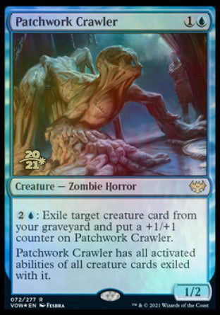 Patchwork Crawler [Innistrad: Crimson Vow Prerelease Promos] - Destination Retro