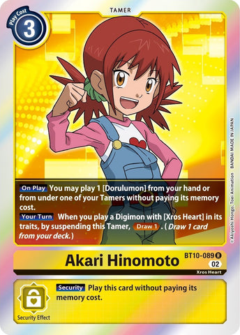 Akari Hinomoto [BT10-089] [Xros Encounter] - Destination Retro