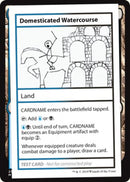 Domesticated Watercourse (2021 Edition) [Mystery Booster Playtest Cards] - Destination Retro