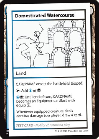 Domesticated Watercourse (2021 Edition) [Mystery Booster Playtest Cards] - Destination Retro