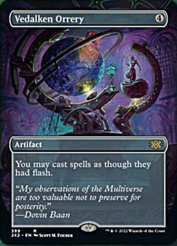 Vedalken Orrery (Borderless Alternate Art) [Double Masters 2022] - Destination Retro