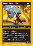 Vnwxt, Verbose Host (First-Place Foil) [Aetherdrift] - Destination Retro