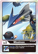 Missimon [BT4-005] (2021 Championship Finals Event Pack Alt-Art Gold Stamp Set) [Great Legend Promos] - Destination Retro