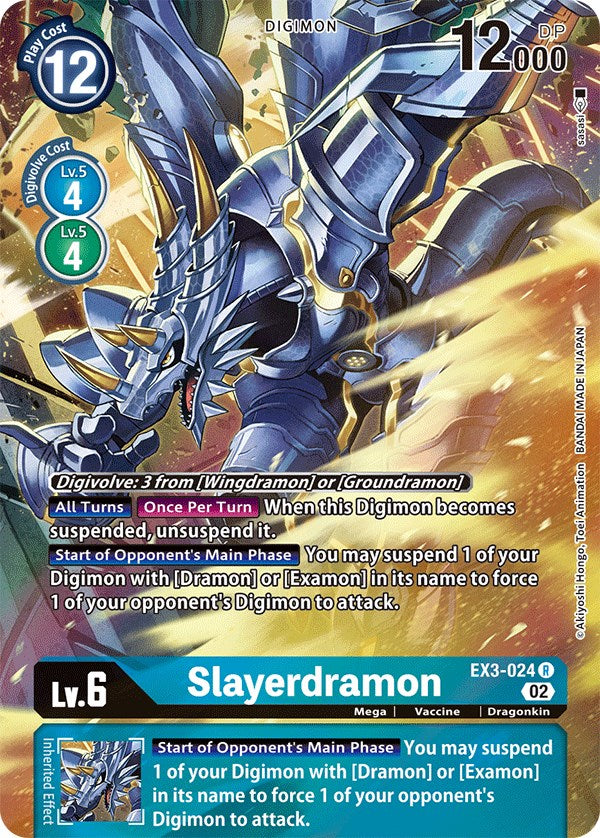 Slayerdramon [EX3-024] (Alternate Art) [Draconic Roar] - Destination Retro