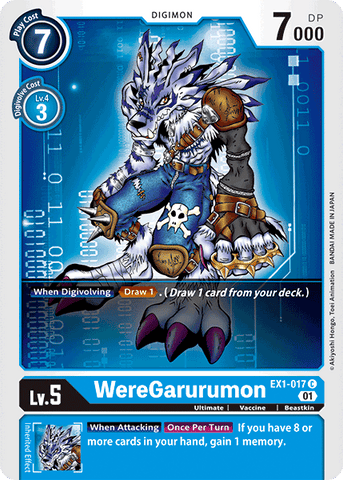 WereGarurumon [EX1-017] [Classic Collection] - Destination Retro