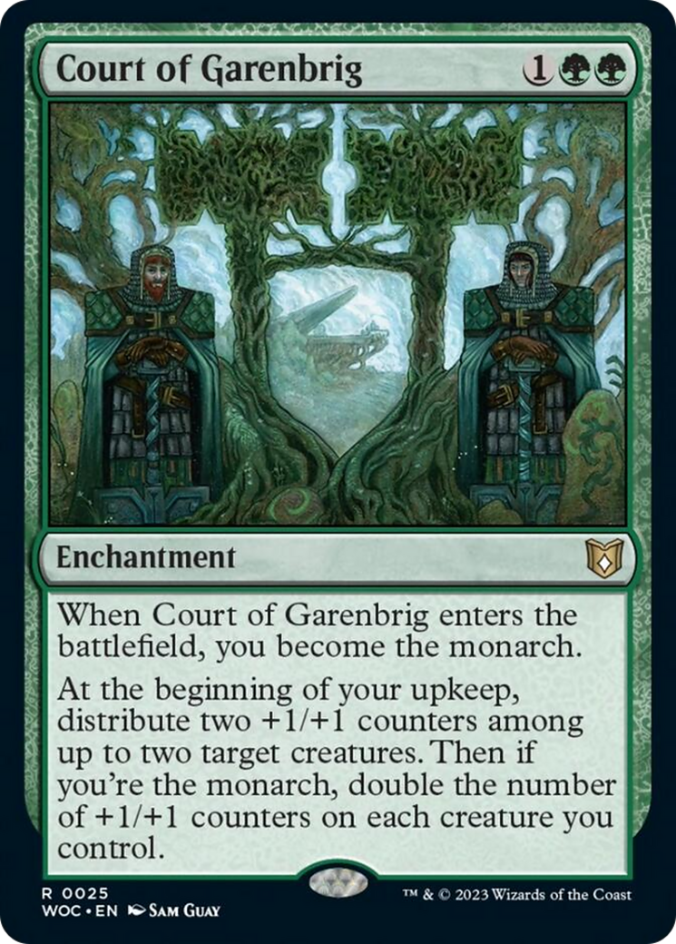 Court of Garenbrig [Wilds of Eldraine Commander] - Destination Retro