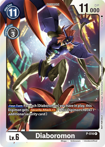 Diaboromon [P-016] (Event Pack 3) [Promotional Cards] - Destination Retro