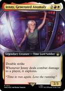Jenny, Generated Anomaly (Extended Art) (Surge Foil) [Doctor Who] - Destination Retro
