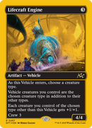Lifecraft Engine (First-Place Foil) [Aetherdrift] - Destination Retro