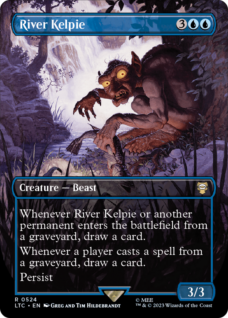River Kelpie (Borderless) [The Lord of the Rings: Tales of Middle-Earth Commander] - Destination Retro