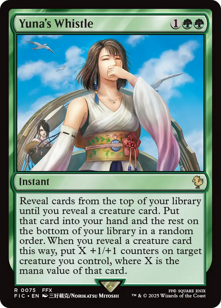 Yuna's Whistle [FINAL FANTASY Commander] - Destination Retro