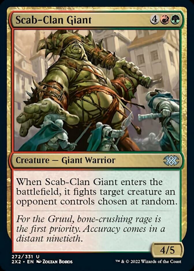 Scab-Clan Giant [Double Masters 2022] - Destination Retro