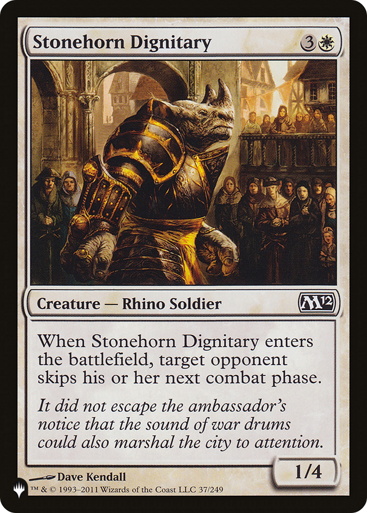 Stonehorn Dignitary [The List] - Destination Retro
