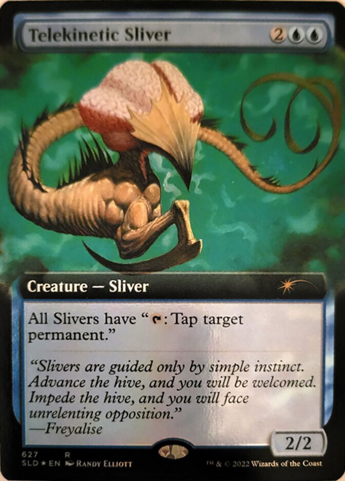 Telekinetic Sliver (Extended Art) [Secret Lair Drop Promos] - Destination Retro