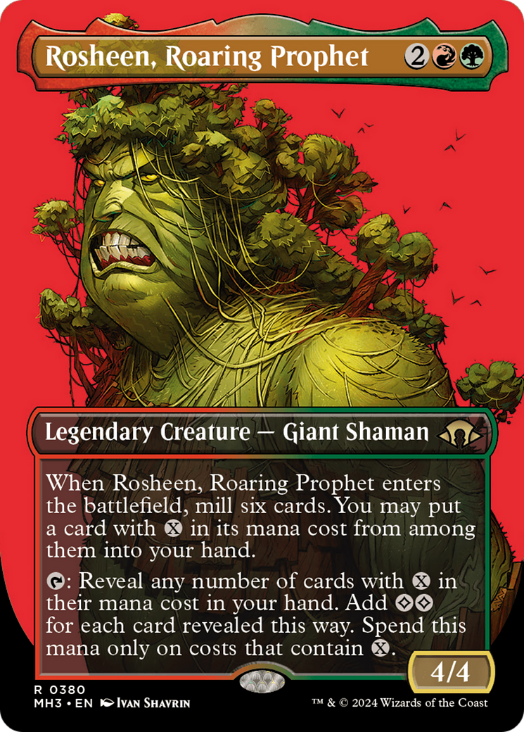 Rosheen, Roaring Prophet (Borderless) [Modern Horizons 3] - Destination Retro