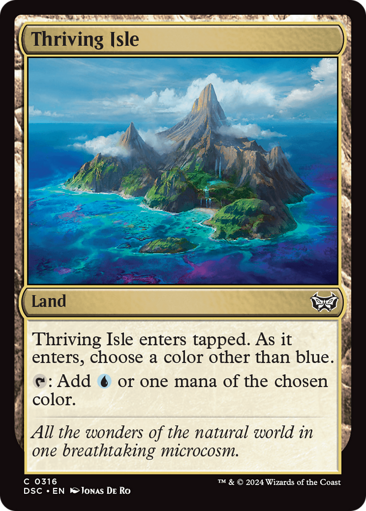 Thriving Isle [Duskmourn: House of Horror Commander] - Destination Retro
