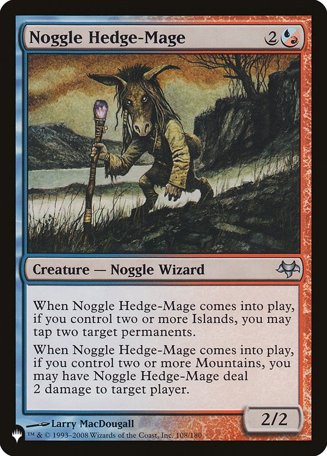 Noggle Hedge-Mage [The List] - Destination Retro