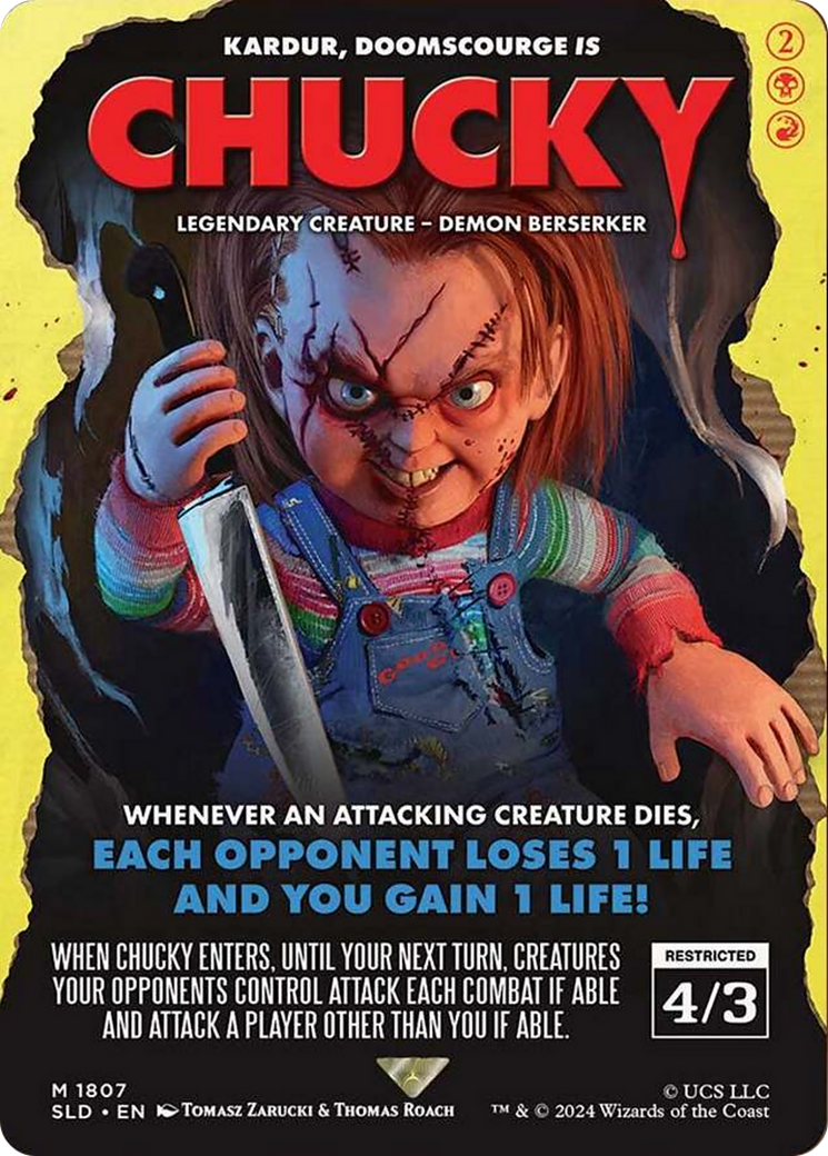 Chucky - Kardur, Doomscourge [Secret Lair Drop Series] - Destination Retro