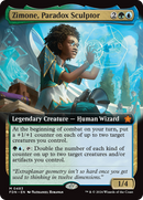 Zimone, Paradox Sculptor (Extended Art) [Foundations] - Destination Retro