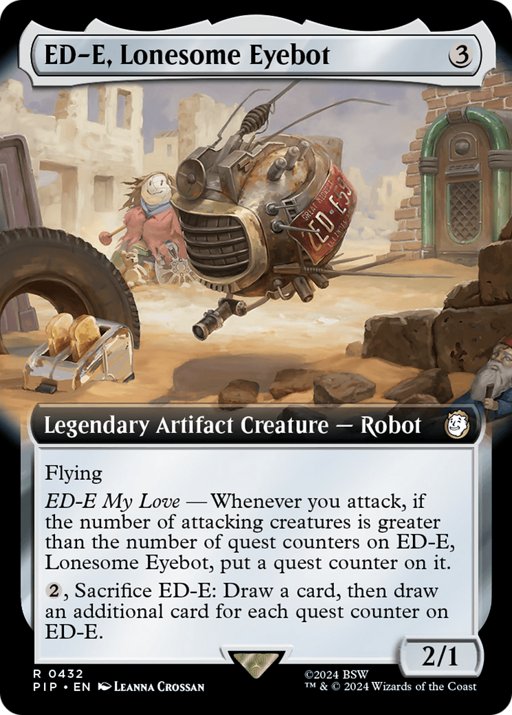 ED-E, Lonesome Eyebot (Extended Art) [Fallout] - Destination Retro