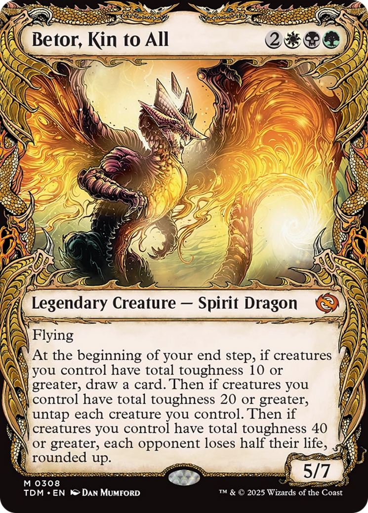 Betor, Kin to All (Showcase) [Tarkir: Dragonstorm] - Destination Retro