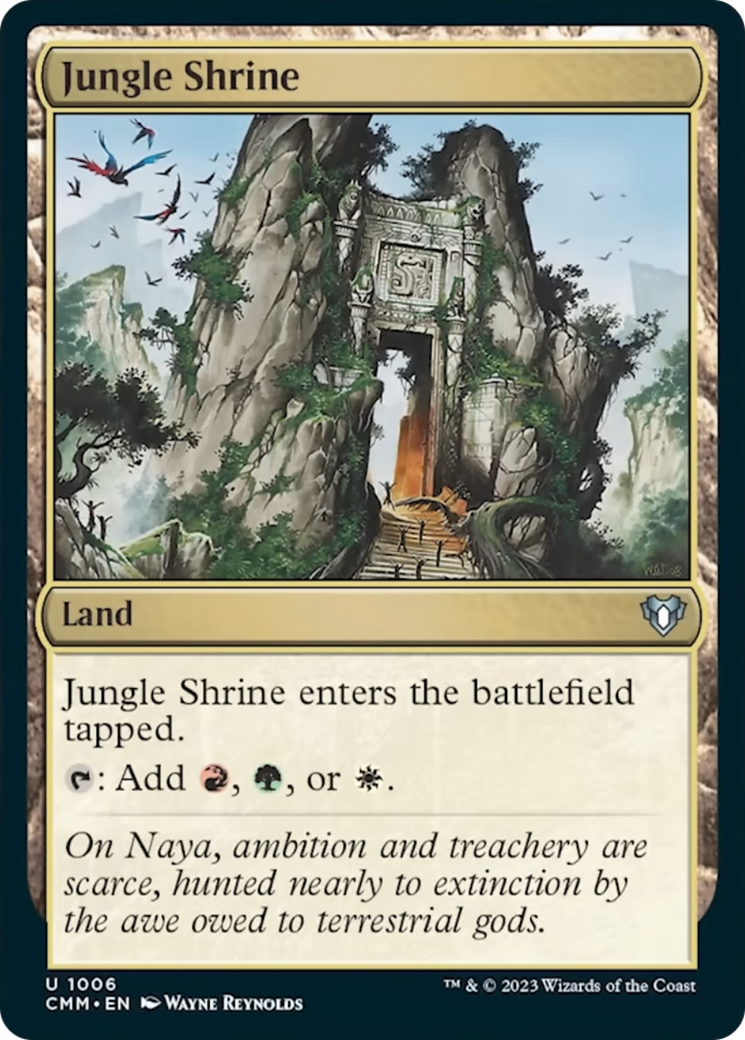 Jungle Shrine [Commander Masters] - Destination Retro