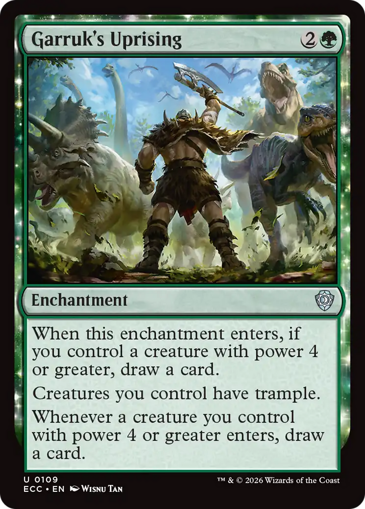 Garruk's Uprising [Lorwyn Eclipsed Commander] - Destination Retro