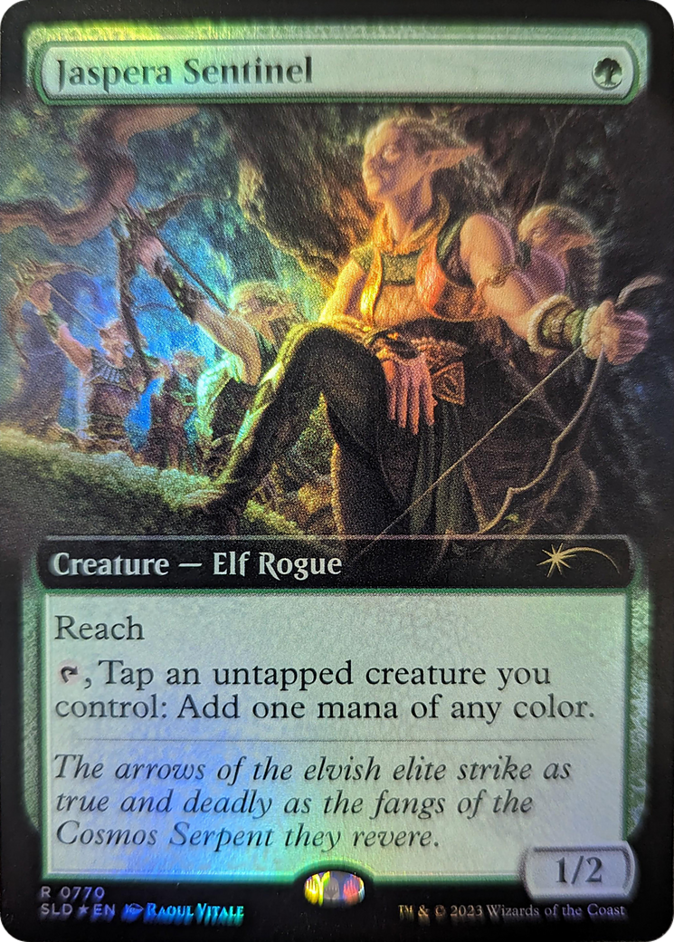 Jaspera Sentinel (Extended Art) [Secret Lair Drop Series] - Destination Retro