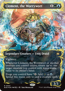 Clement, the Worrywort (Borderless) (Raised Foil) [Bloomburrow] - Destination Retro